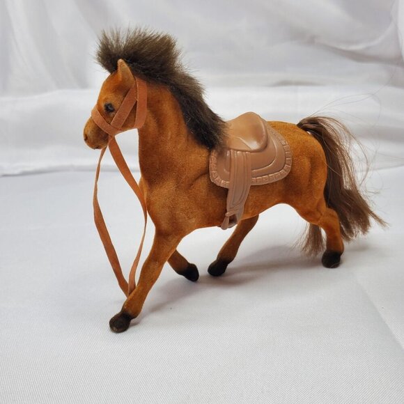 Sunny Trails Farms 3 Ponies Velvet Flocked Horse Stallion Pony Figures - Picture 4 of 13